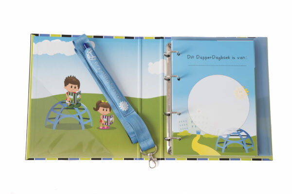 DapperDagboek Blauw A5 - Afbeelding 3