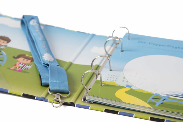 DapperDagboek Blauw A5 - Afbeelding 4