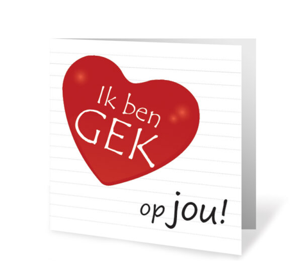 Ik ben gek op jou!